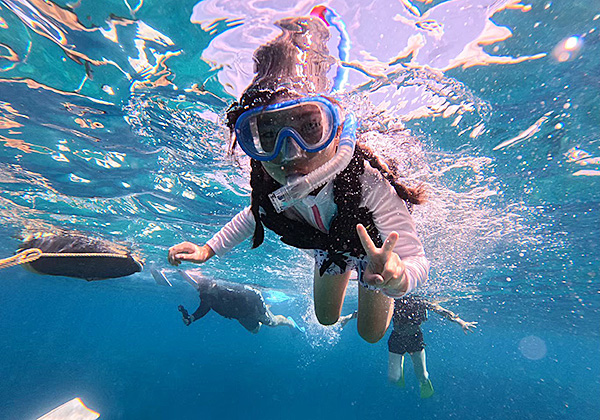 ビーチシュノーケルコース